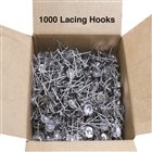 Stainless Steel Lacing Anchors (Hooks) accessory for removable isolation blanket for valves.