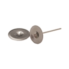 Stainless Steel Lacing Anchors (Hooks) & Washers, accessory for removable isolation blanket for valves.