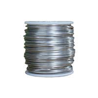 1-pound spool of Type 302/304 Stainless Steel Safety Lock Wire, accessory for removable isolation blanket for valves.