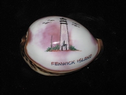 Etched Cowry Finwick Island Lighthouse