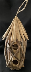 Driftwood Double Birdhouse