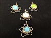 Silver Star Necklaces Pendant