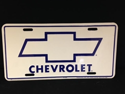 Chevy License Plate