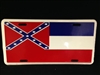 Mississippi State Flag License Plate