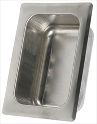 Heavy Duty Recessed Tumbler Holder - Concealed, Rear Mount, satin