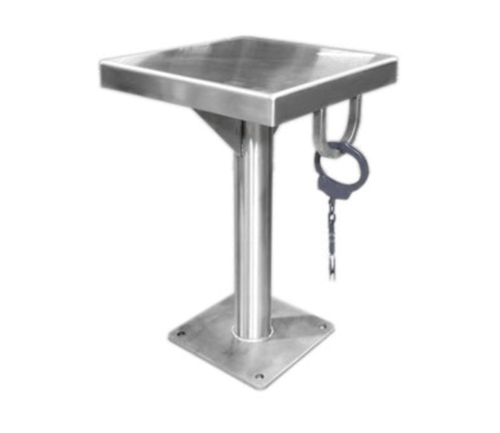 Detention Seat with Handcuff Ring - 12" x 12"