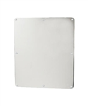 One Piece Security Mirror - 18" by 24" - Frameless Exposed Mounting