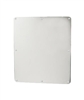 One Piece Security Mirror - 12" by 14" Frameless Exposed Mounting