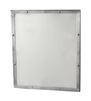 Framed Security Mirror- 12" by 14" Seamless Frame with Exposed Mount