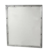 Framed Security Mirror- Seamless Frame with  Concealed Mount