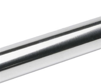 1" O.D. Stainless Steel Shower Rod, 60" Length, Bright Stainless Finish - Wall/Gauge: .035/20
