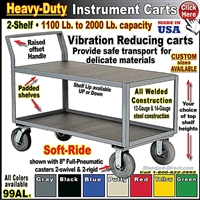 99AL * 2-Shelf Instrument Carts