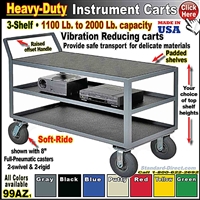 99AZ * 3-Shelf Instrument Carts