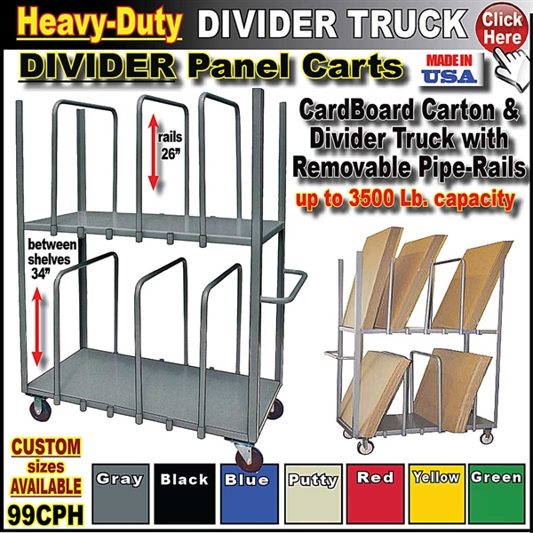 99CPH STEEL-DECK DIVIDER TRUCKS