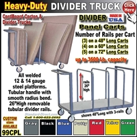 99CPL STEEL-DECK DIVIDER TRUCKS