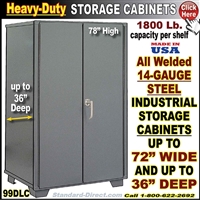 99DLC * Heavy-Duty Storage Cabinets