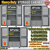 99DLM * Heavy-Duty Storage Cabinets