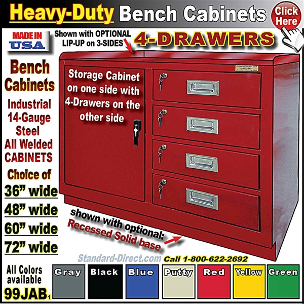 99JAB Bench cabinets