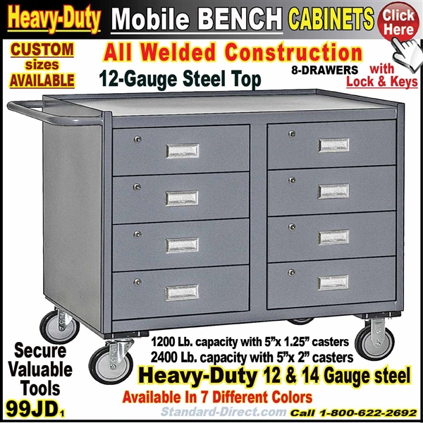 99JD Mobile Bench cabinets