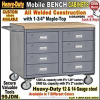 99JDM Mobile Bench cabinets