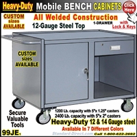 99JE Mobile Bench cabinets