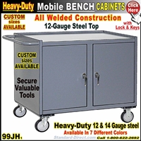 99JH Mobile Bench cabinets