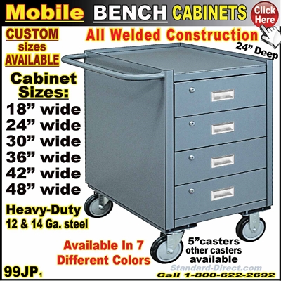 99JP Mobile Bench cabinets