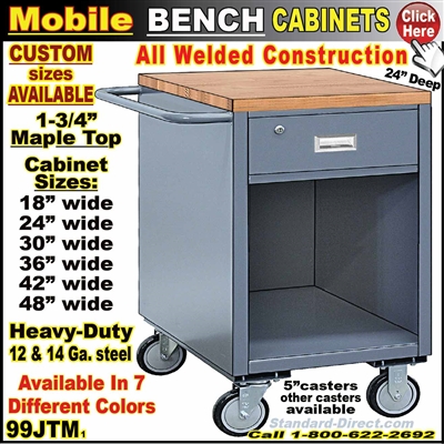 99JTM Mobile Bench cabinets