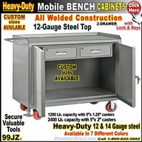 99JZ Mobile Bench cabinets