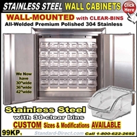 99KP Stainless Steel Bin Cabinet