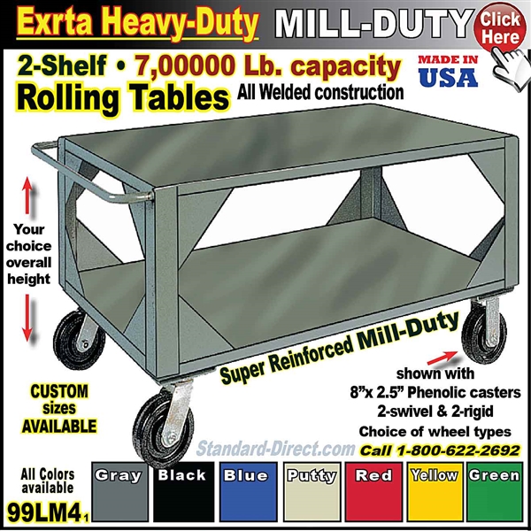 99LM4 * Extreme-Duty Service Carts