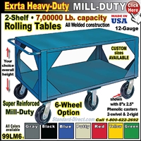 99LM6 * Extreme-Duty Service Carts