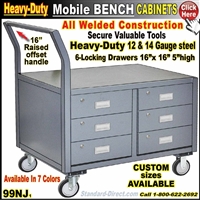 99NJ Mobile Bench cabinets