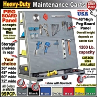 99PCP MAINTENANCE PEG-BOARD PANEL CARTS