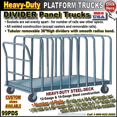 99PDS STEEL-DECK PANEL TRUCKS