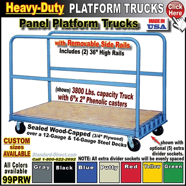 99PRW WOOD-CAPPED PANEL TRUCKS