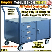 99RJ Mobile Bench cabinets
