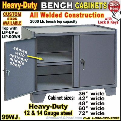 99WJ Bench cabinets