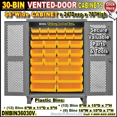 DMBIN36030V *30-Bin Cabinet