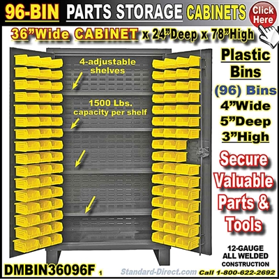 DMBIN36096F 96-BIN CABINET