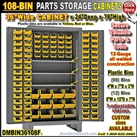 DMBIN36108F *108-Bin Cabinet