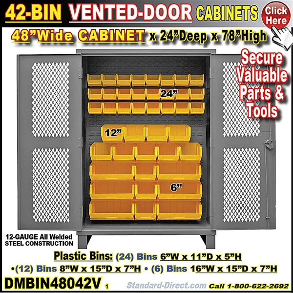 DMBIN48042V *42-Bin Cabinet