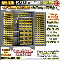 DMBIN48156F 156-BIN CABINET