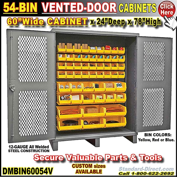 DMBIN60054V *54-Bin Cabinet