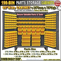 DMBIN60198F 198-BIN CABINET