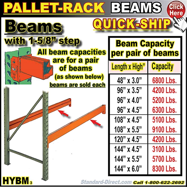 HYBM * Pallet Rack BEAMS