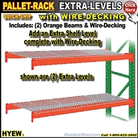 HYEW * Pallet Rack Wire-Deck Levels