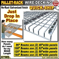 HYWD * Pallet Rack WIRE-DECKING