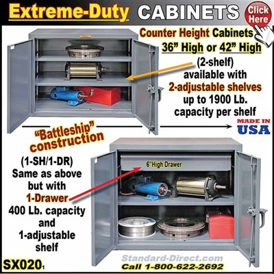 SX020 * EXTREME SERVICE COUNTER CABINETS