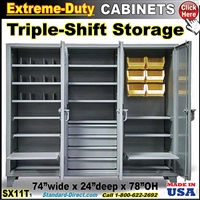 SX11T * Triple-Shift Storage Cabinet